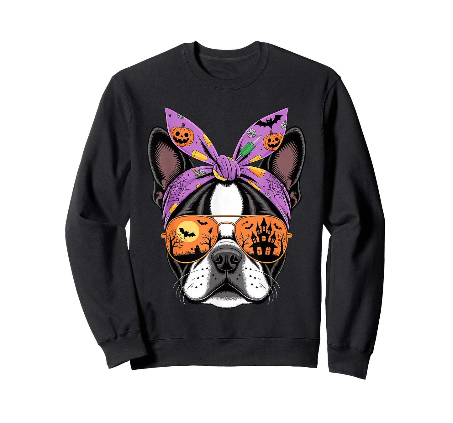 Halloween Bandana French Bulldog Frenchie T-Shirt