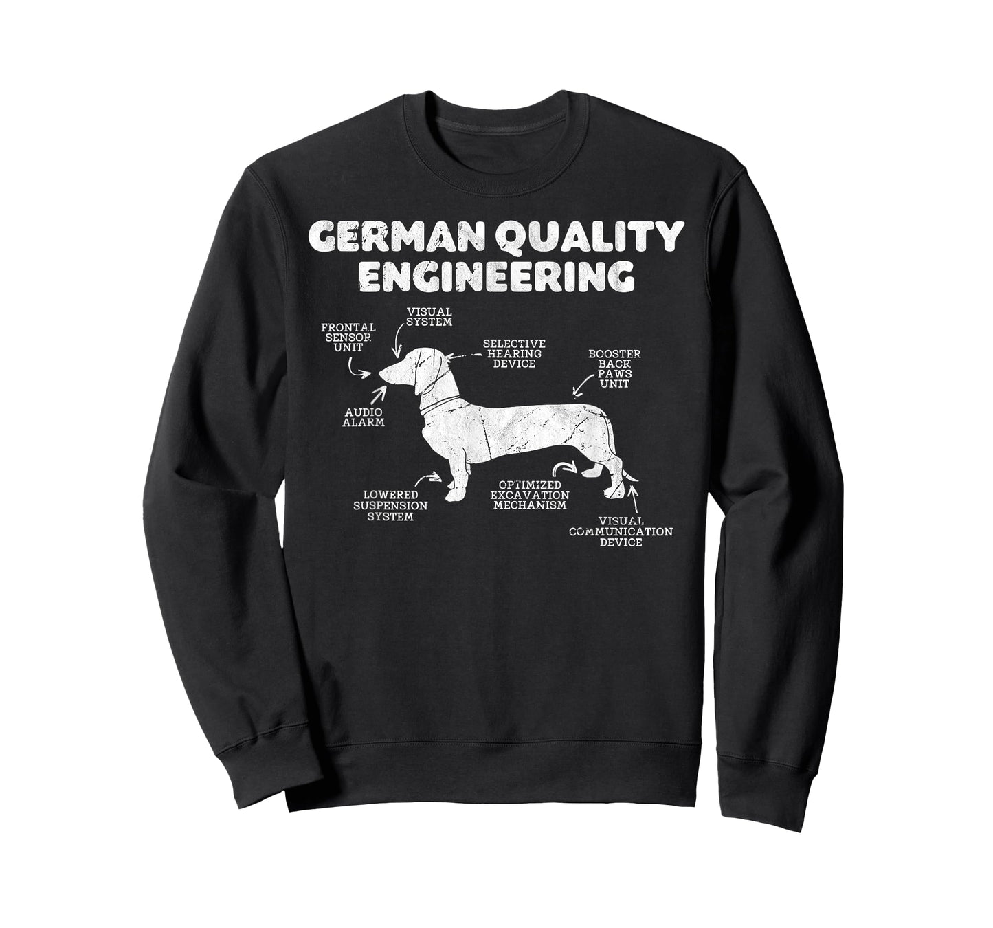 German Quality Engineering Dachshund Lover Wiener Dog funny T-Shirt