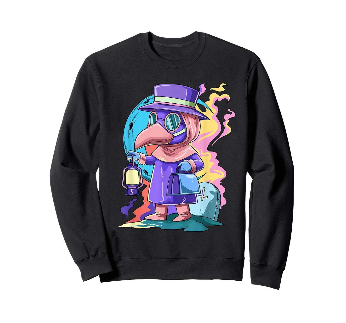 Kawaii Plague Doctor Pastel Goth Medieval T-Shirt