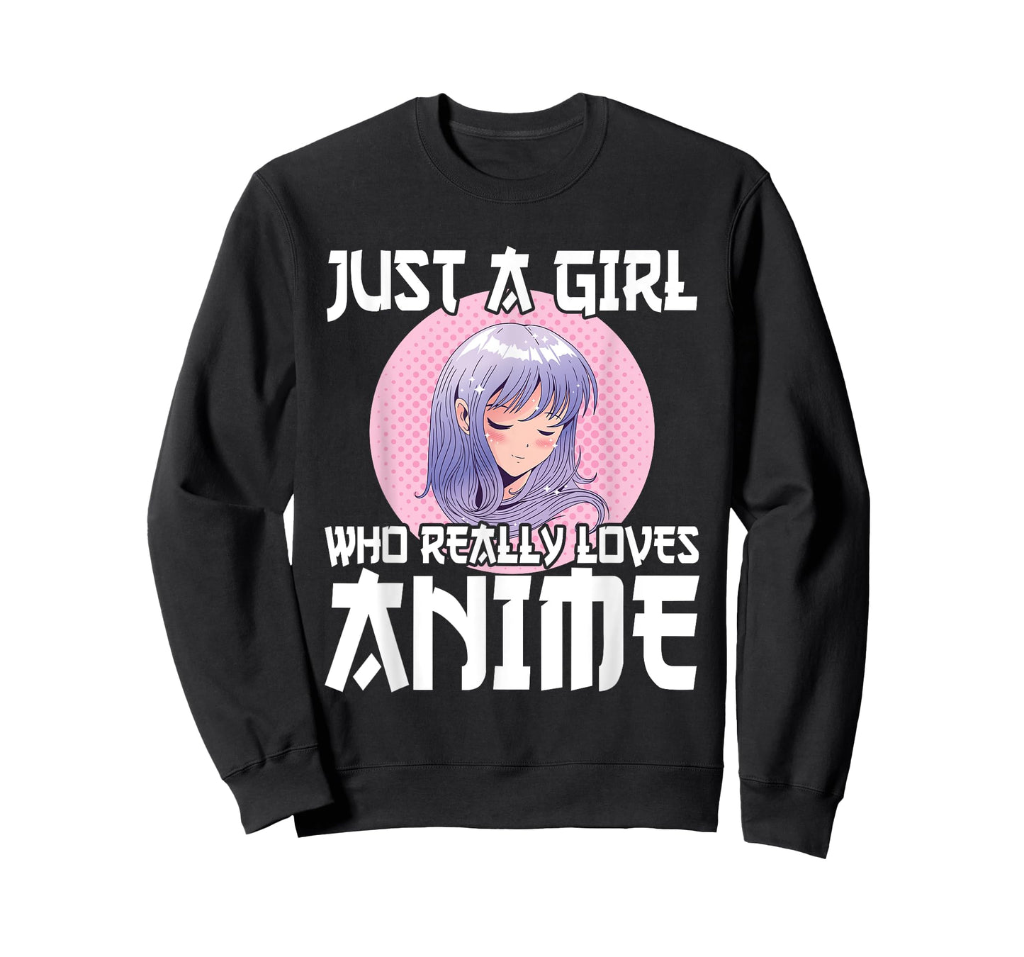 Anime Girl Merch Otaku Gift Just A Girl Who Loves Anime T-Shirt