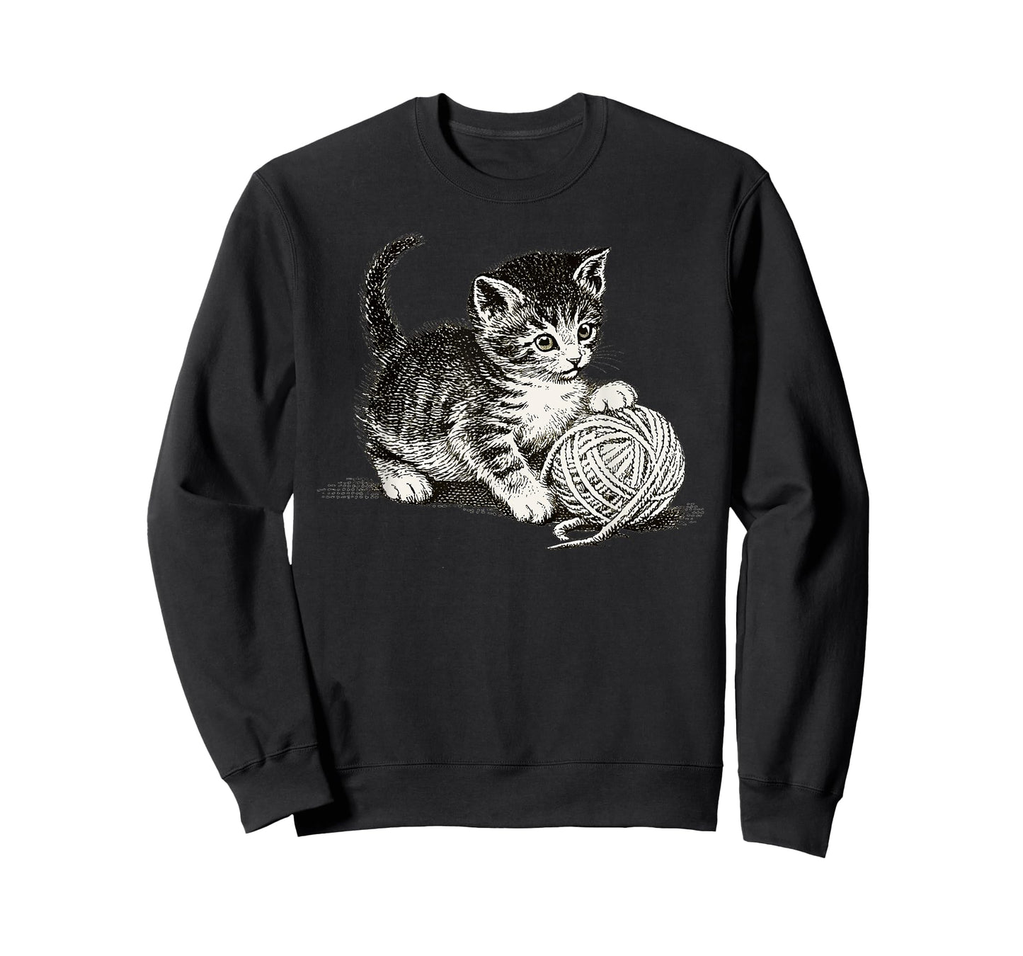 Vintage Kitten and Yarn T-Shirt