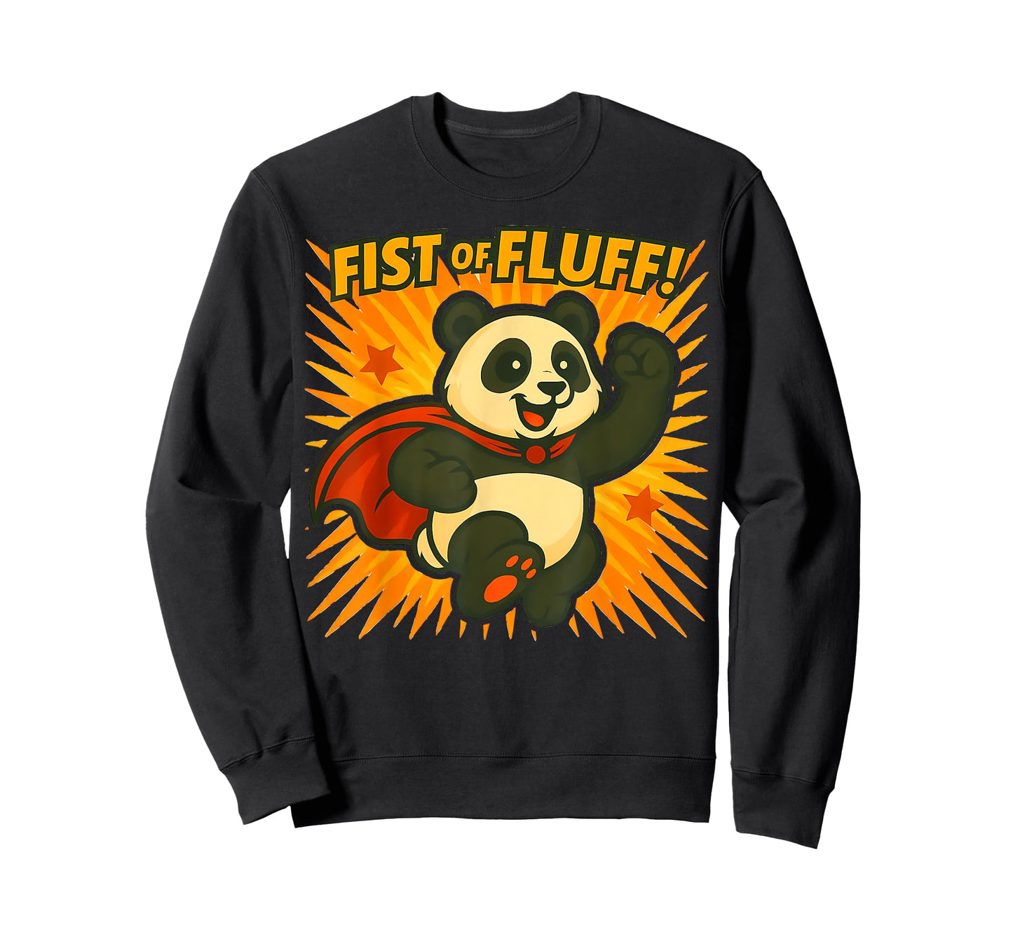 Fist of Fluff Panda Superhero T-Shirt