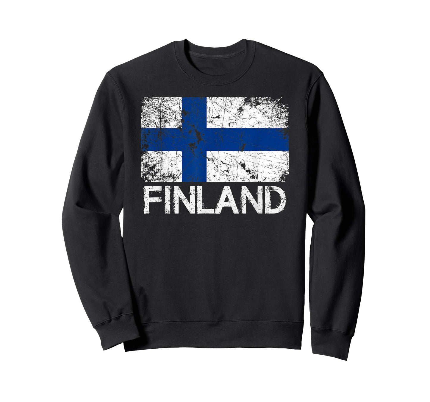 Finnish Flag T-Shirt | Vintage Made In Finland Gift T-Shirt