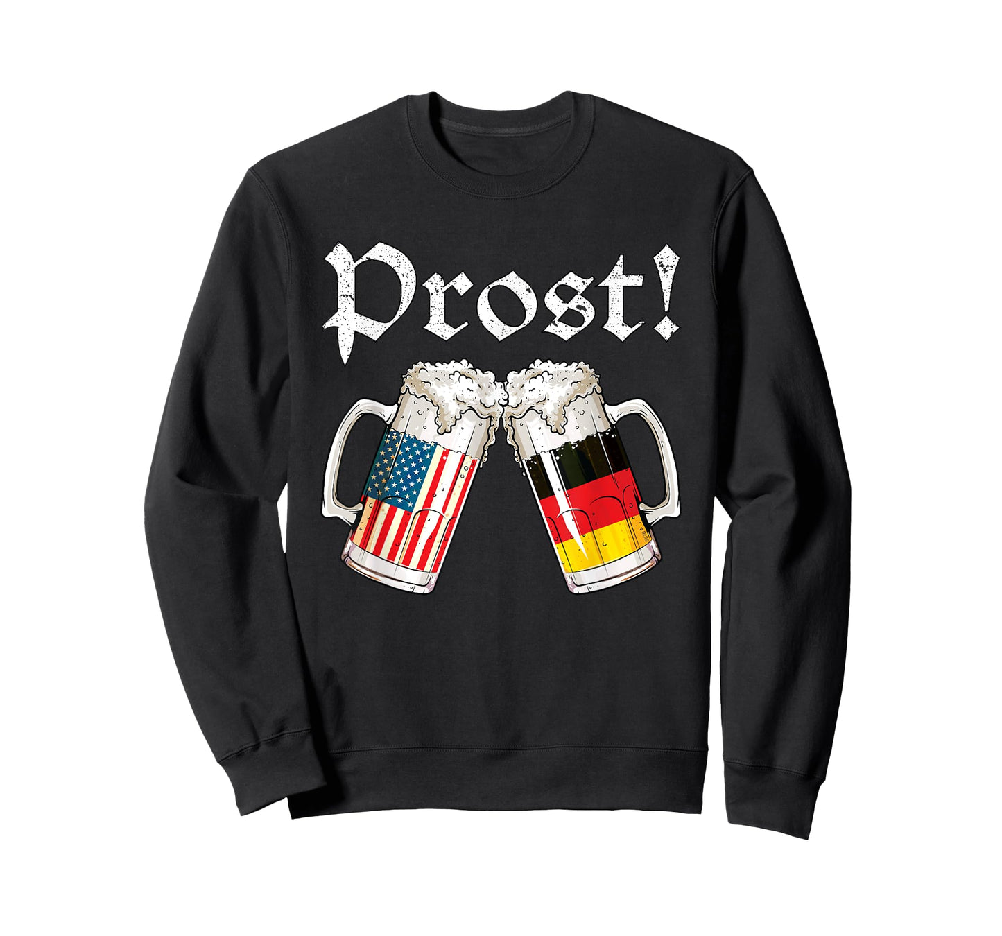 Oktoberfest American German Flag Beer Prost T-Shirt