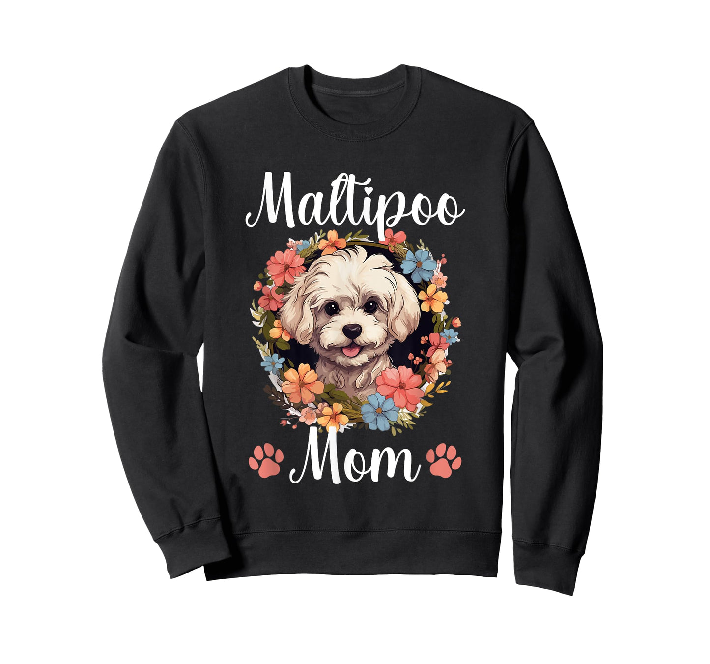 Maltipoo Dog Breed Pet Maltipoo Mom T-Shirt