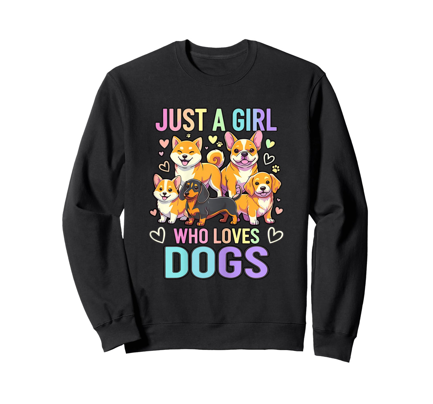 Puppy Dog Lover Just A Girl Who Loves Dogs T-Shirt