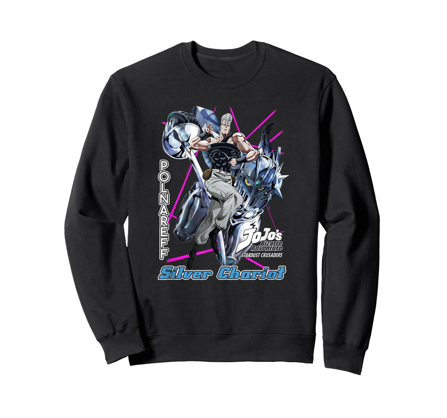 JoJo's Bizarre Adventure Polnareff Silver Chariot Anime T-Shirt