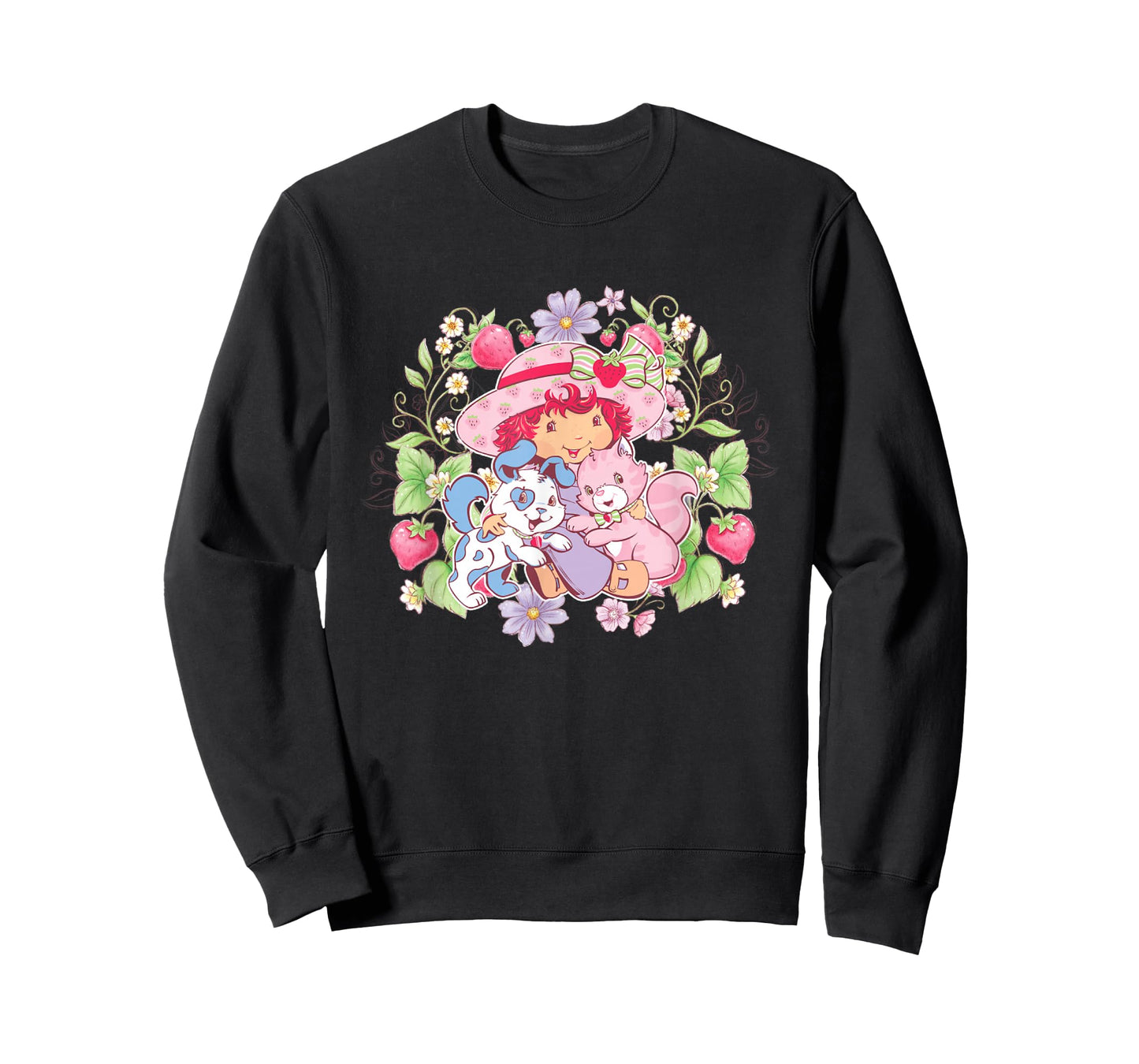 Strawberry Shortcake Summer Flowers & Sweet Pets T-Shirt
