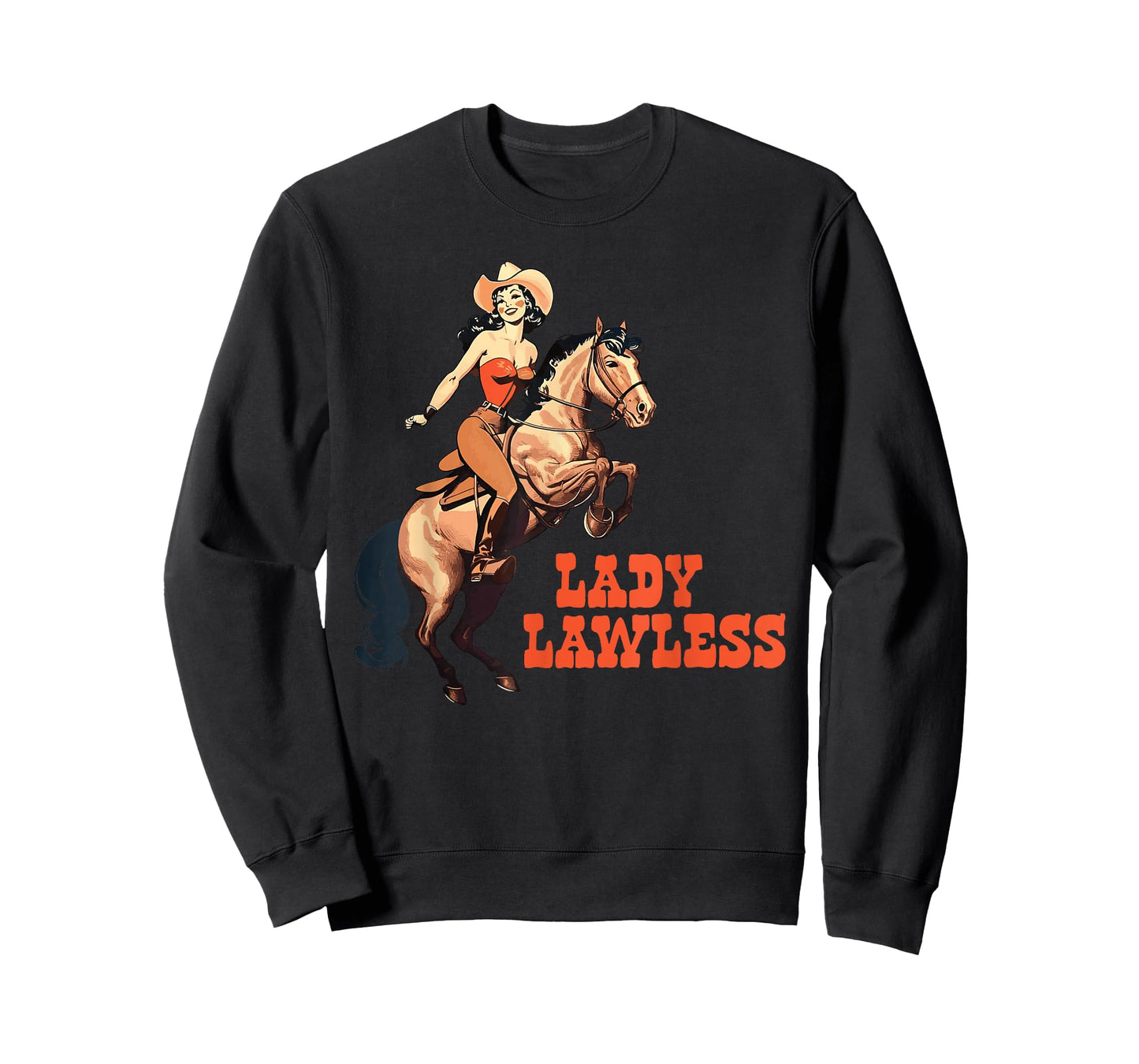 Lady Lawless Western cowgirl aesthetic vintage T-Shirt
