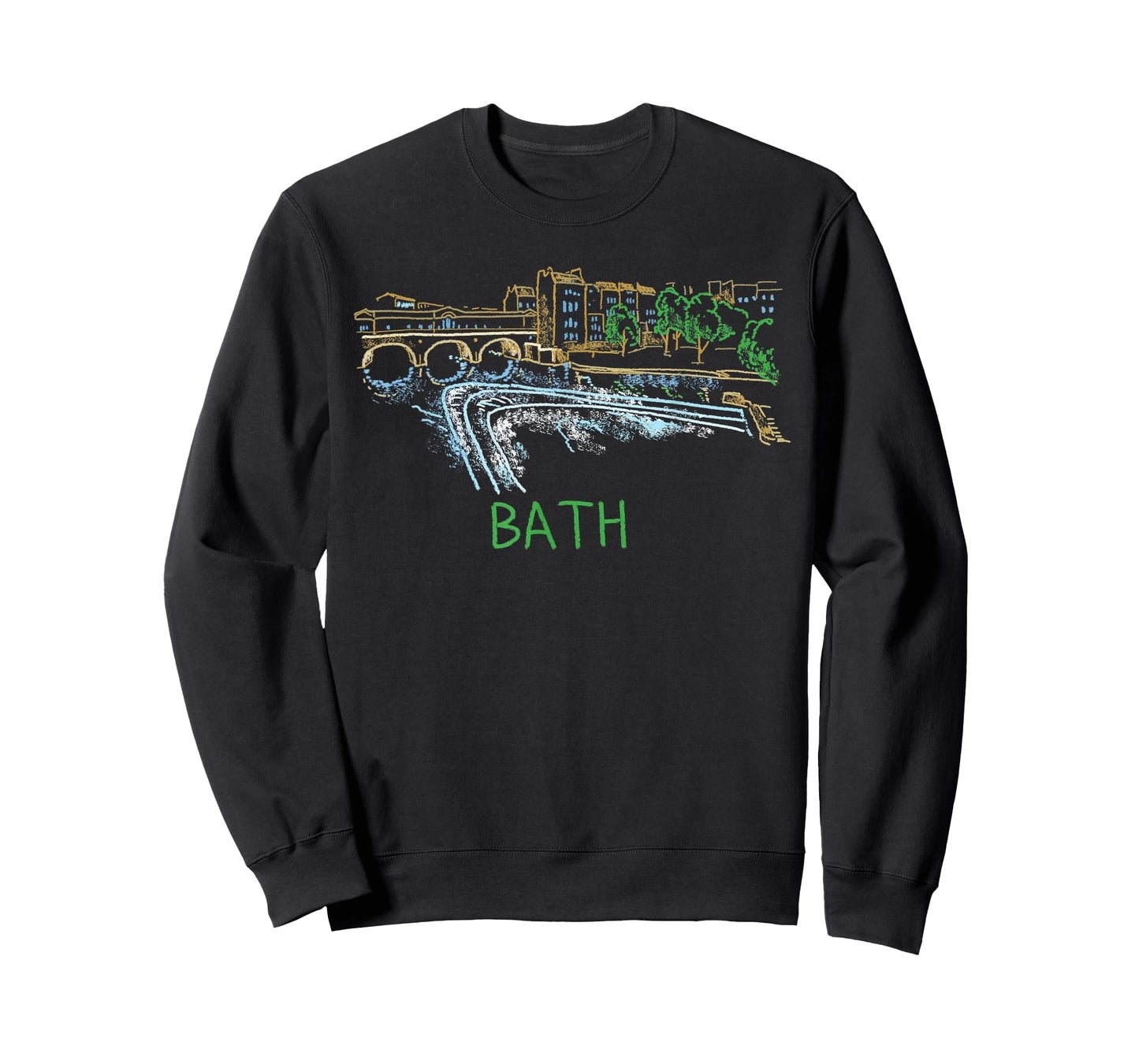 Bath City England UK souvenir gift for men women T-Shirt