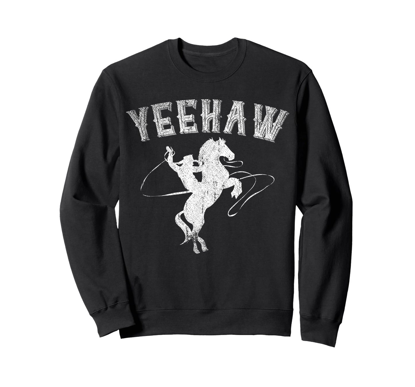 Funny Western Gift Horse Bull Riding Rodeo Yeehaw Cowboy T-Shirt