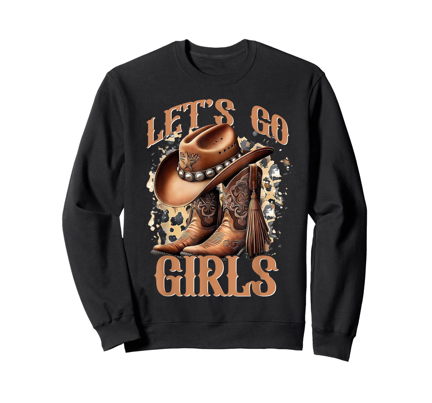 Let's Go Girls Shirt Cowgirl Boot Western Country Southern T-Shirt