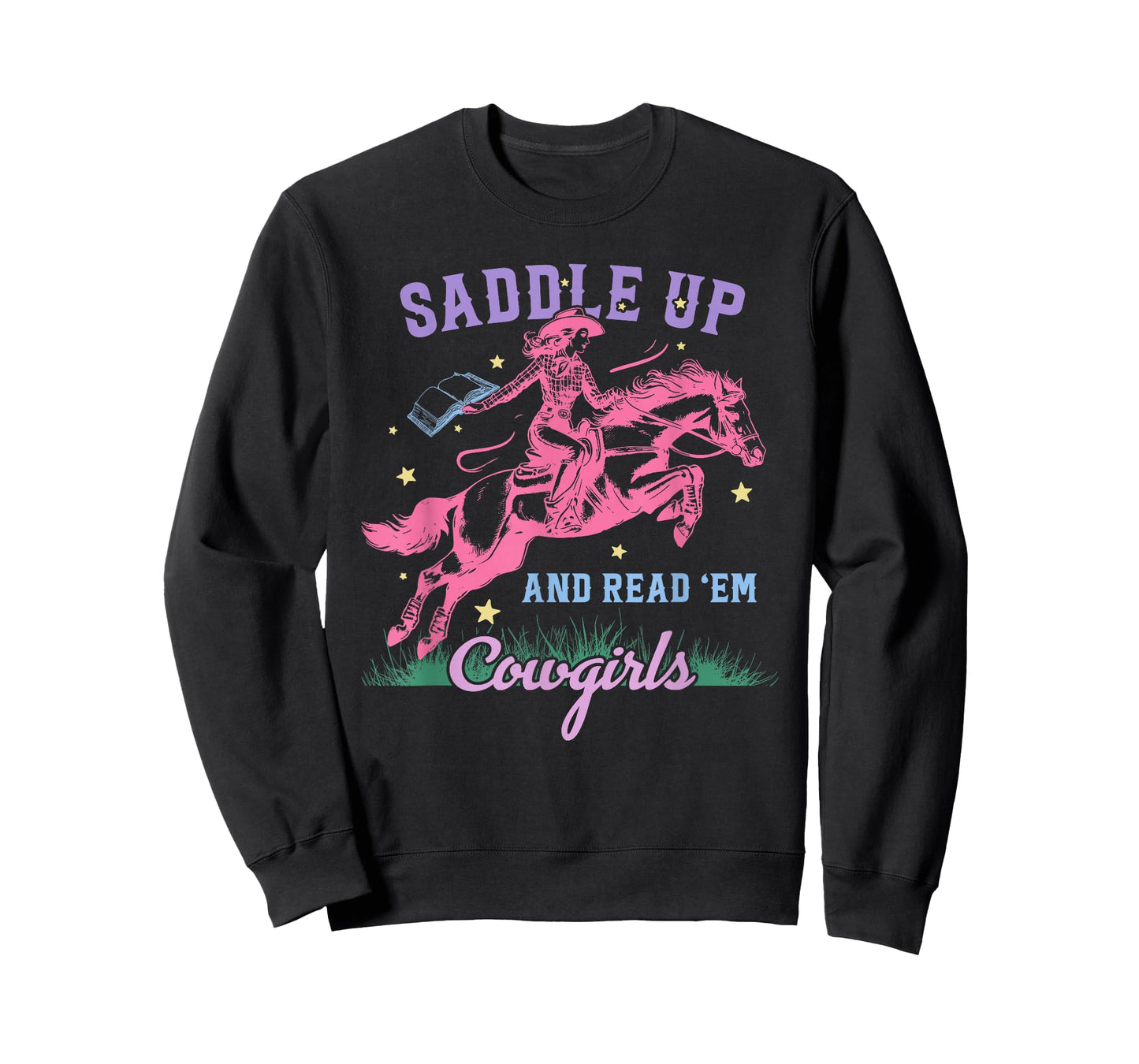 Saddle Up and Read 'Em Cowgirls T-Shirt