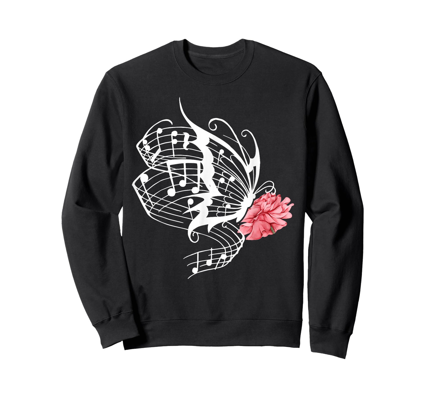 Music Butterfly Music Note Music Teacher Lover T-Shirt