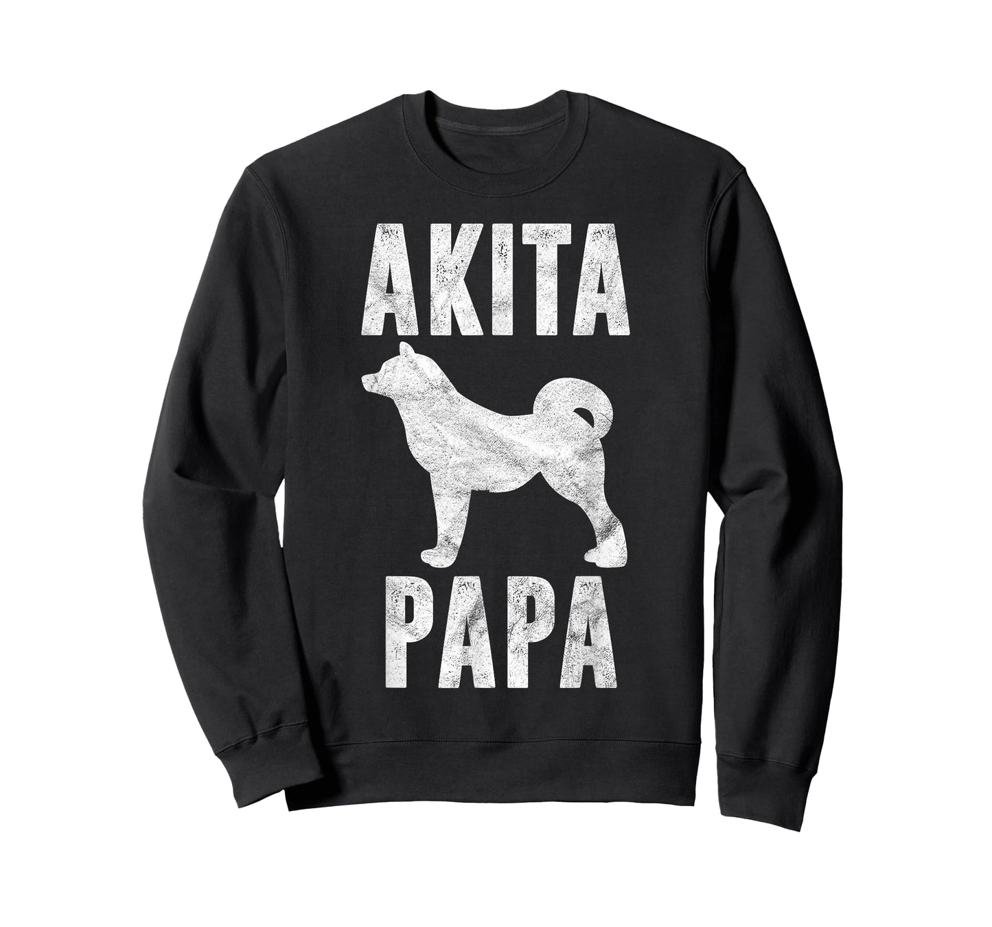 Vintage Akita Dad Gift Akita Father Dog Papa Pet Lover T-Shirt