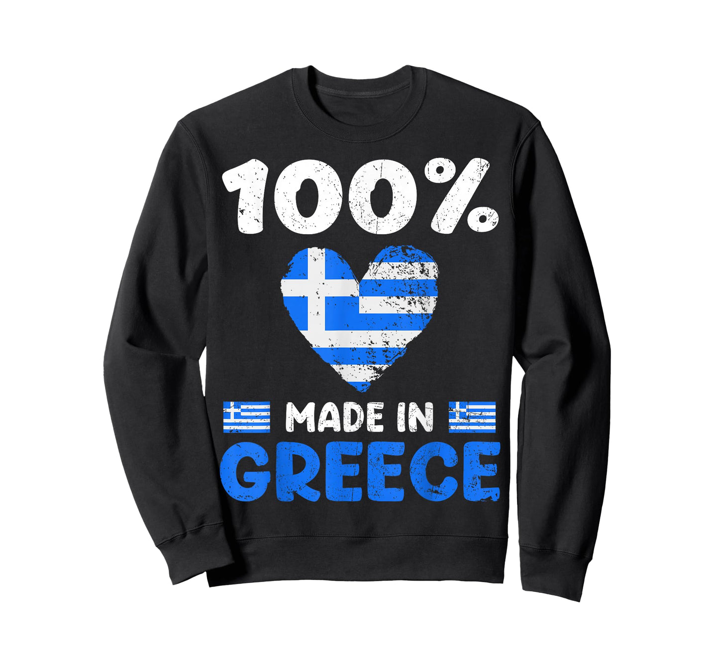 100 Percent Made In Greece Greek Boys Girls Kids T-Shirt