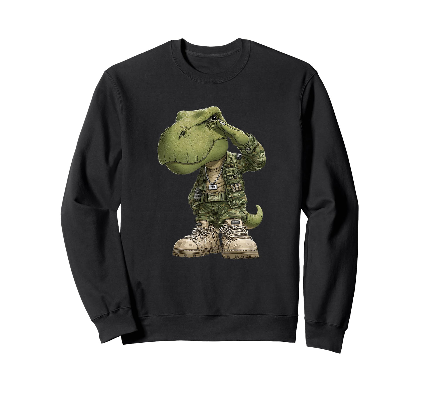 Nice Soldier Dinosaur Costume for Man and Woman T-Shirt