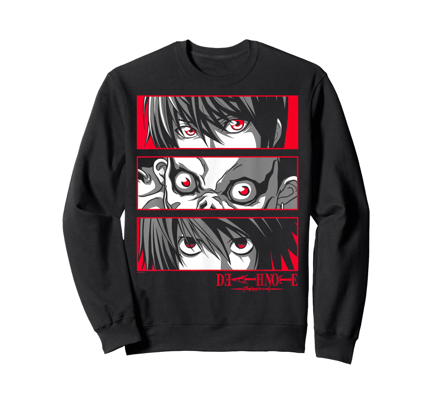 Death Note Eyes on You Character Close Ups Anime T-Shirt