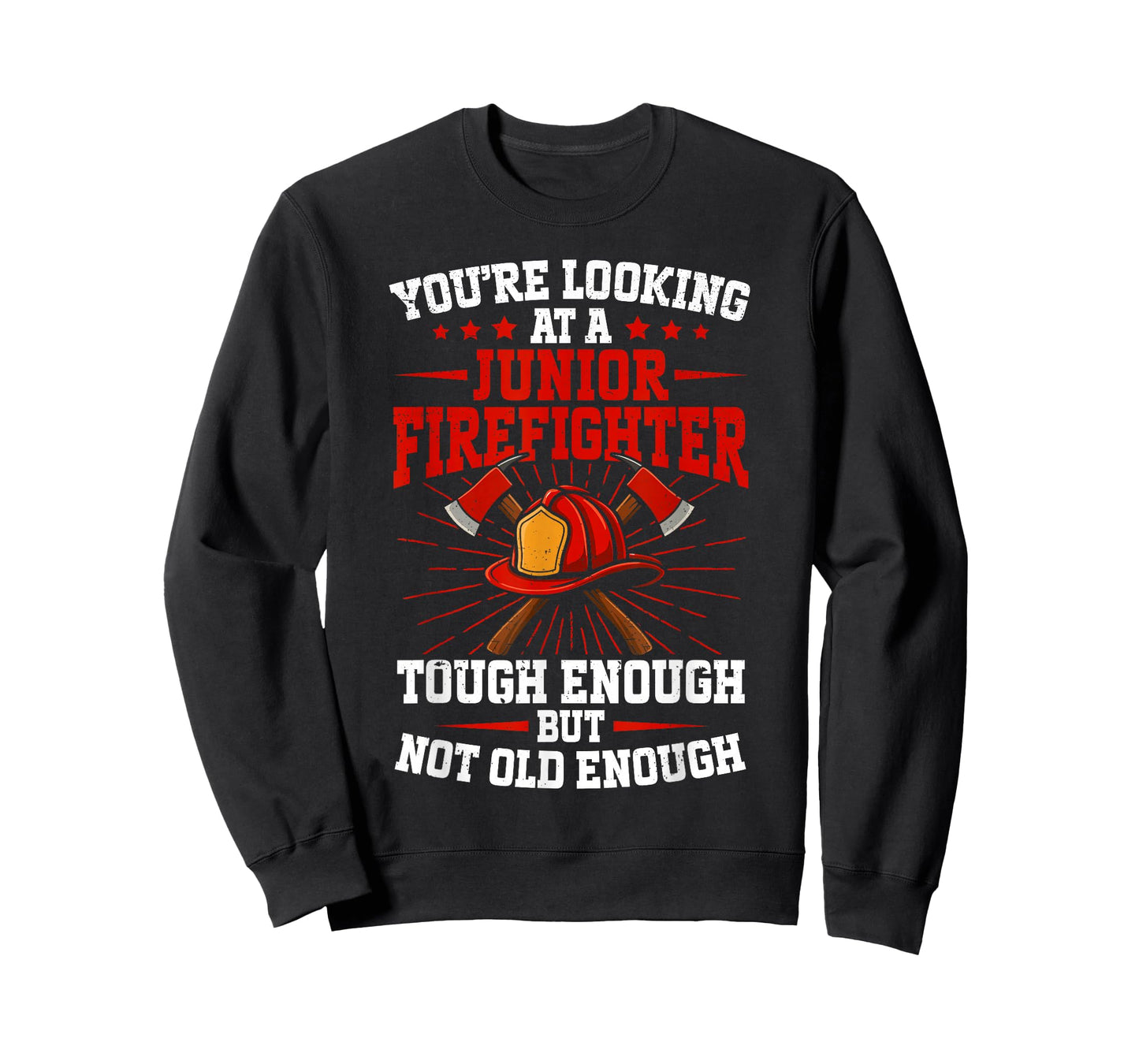 Junior Firefighter Boy Fire Academy Youth Future Firefighter T-Shirt