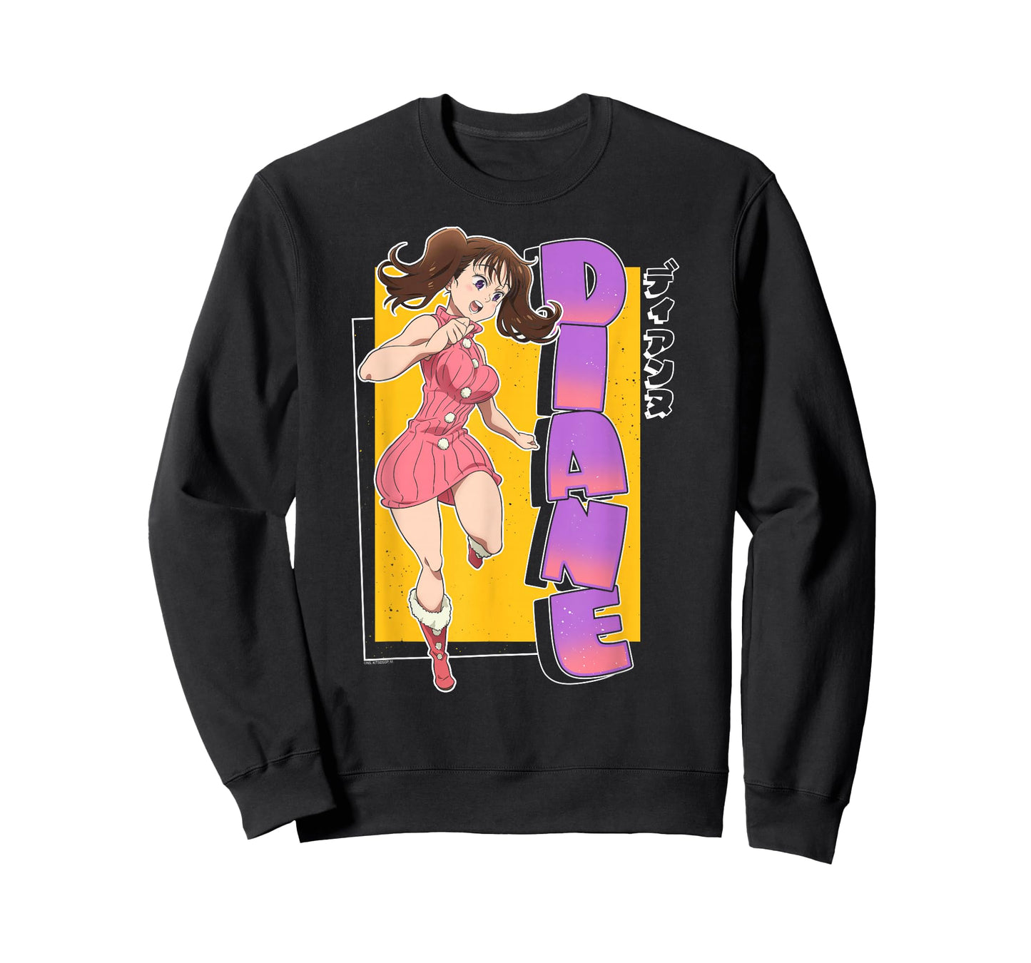 The Seven Deadly Sins Diane Colorful Portrait Anime T-Shirt