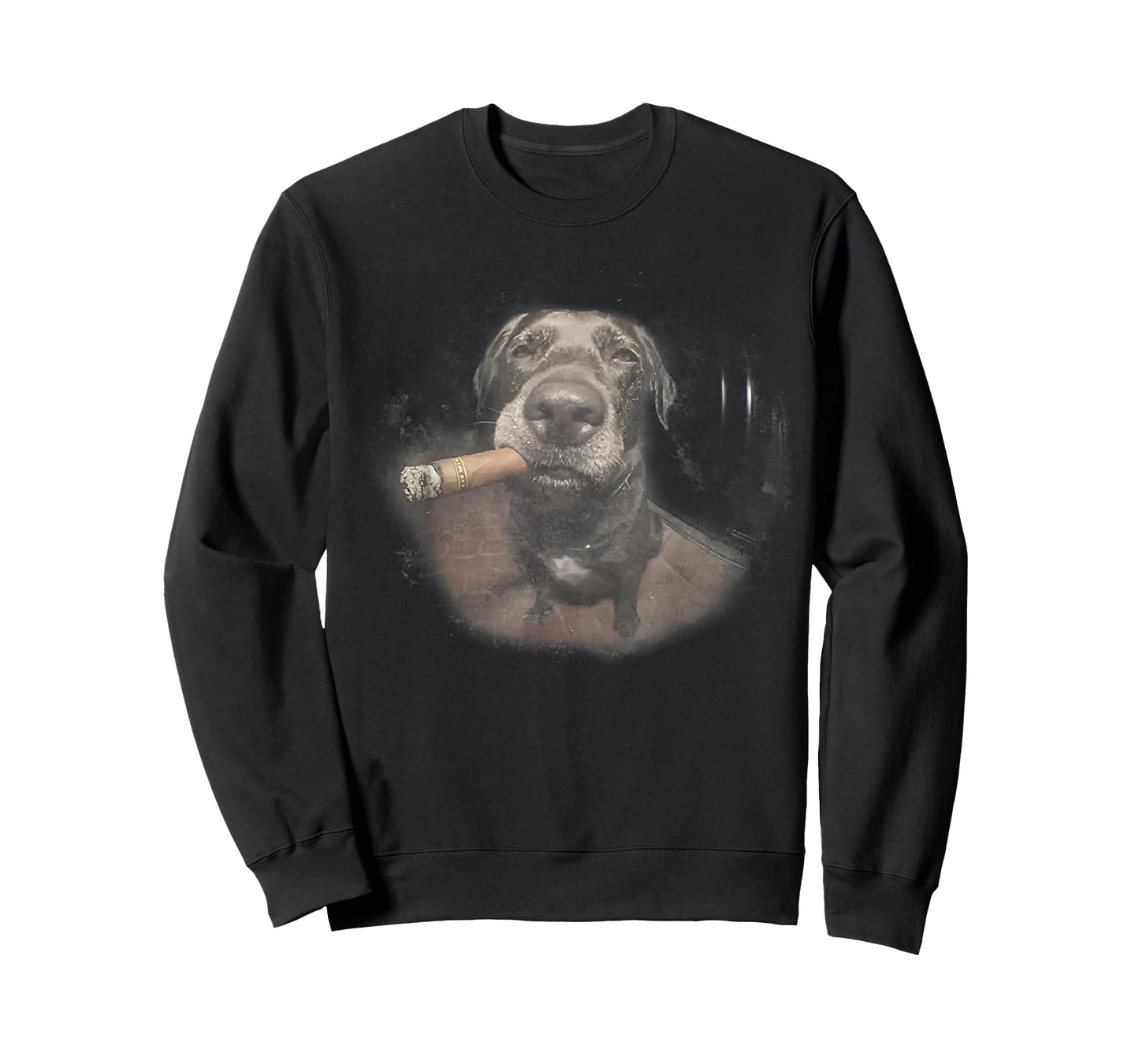 Funny Smoking Dog T-Shirt