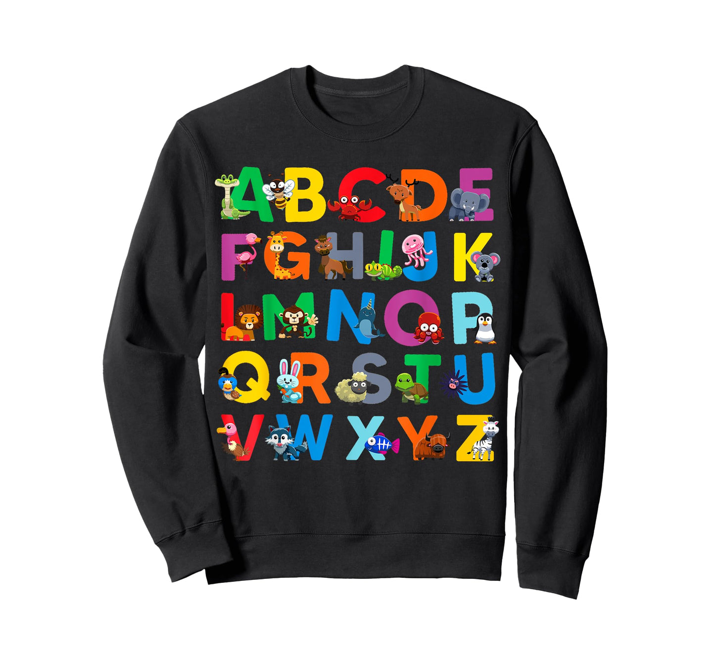 Zoo Animal Alphabet ABCs Animals Learning A-Z ABC Letters T-Shirt