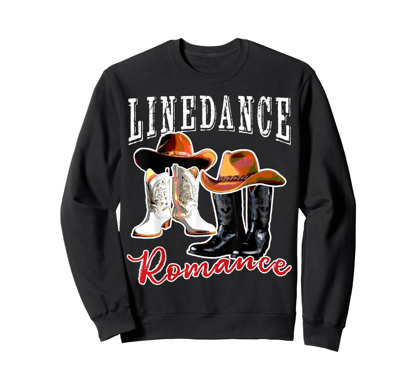 Country Western Theme Couple His Hers Matching Linedancing T-Shirt