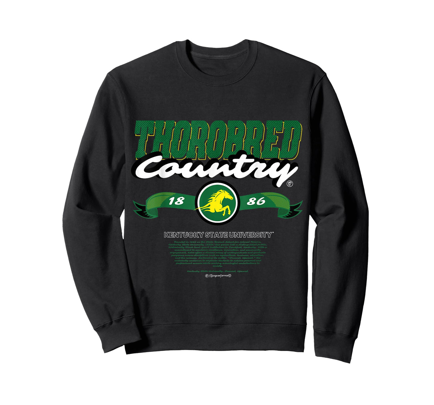 Kentucky State University - Thorobred Country - KSU HBCU T-Shirt