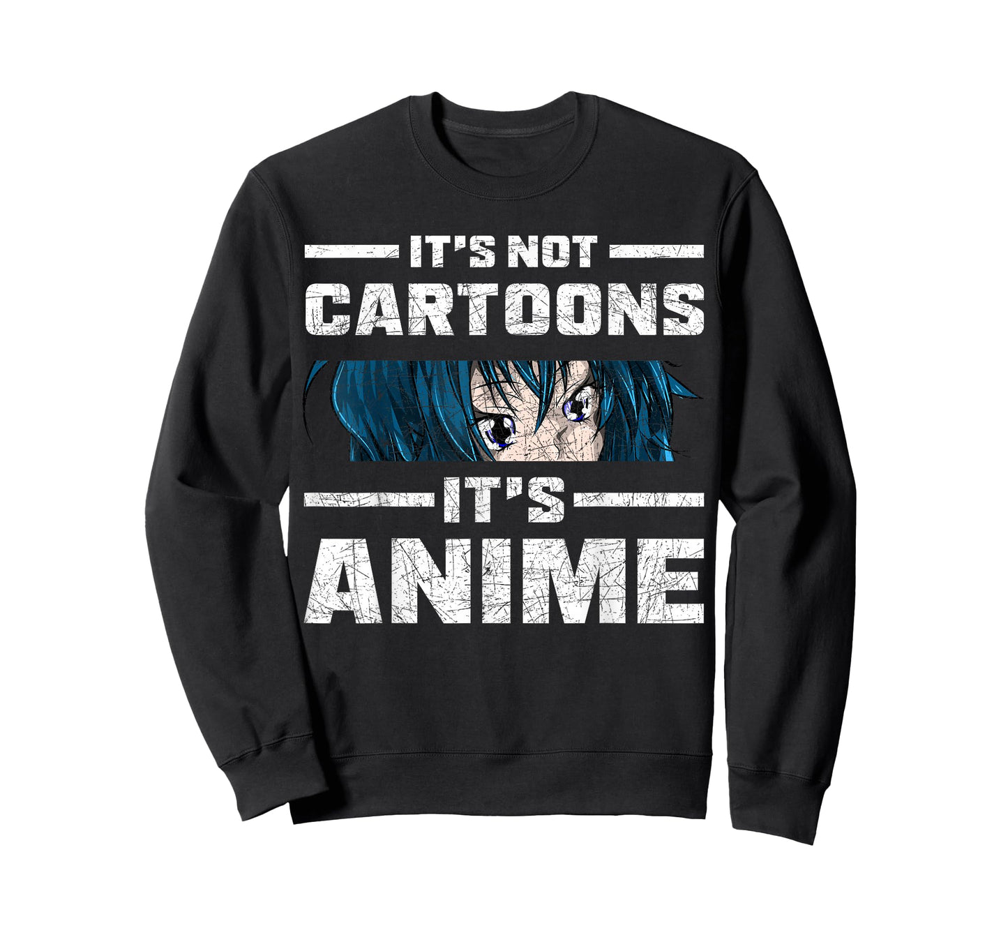 Funny Anime Lover Gift Manga Its Not Cartoons Its Anime T-Shirt