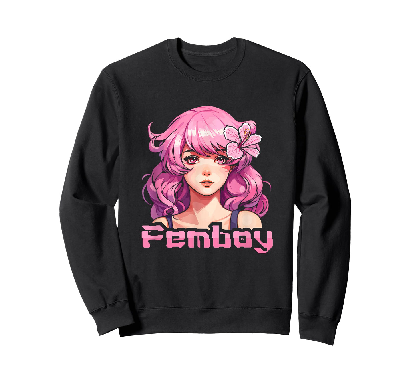Femboy Anime Cool Japanese Japan Cosplay Otaku Manga Kawaii T-Shirt