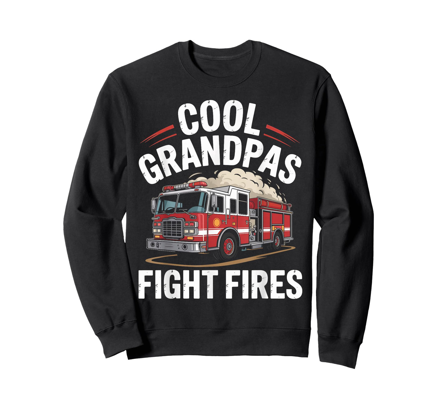 Cool Grandpas Fight Fires Firefighter T-Shirt