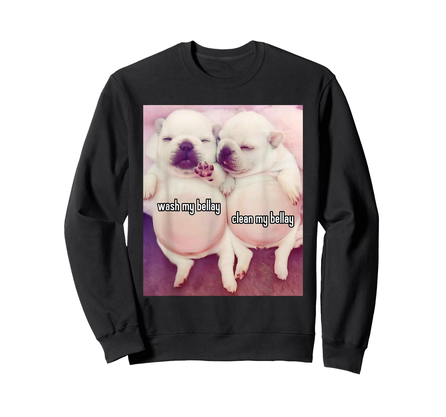 Pibble Meme Wash My Belly Funny Two Pibbles T-Shirt