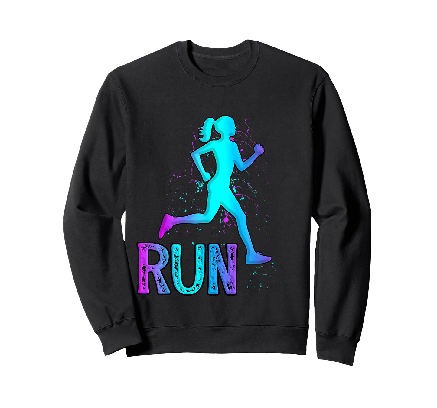 Running Girl for girls runners T-Shirt