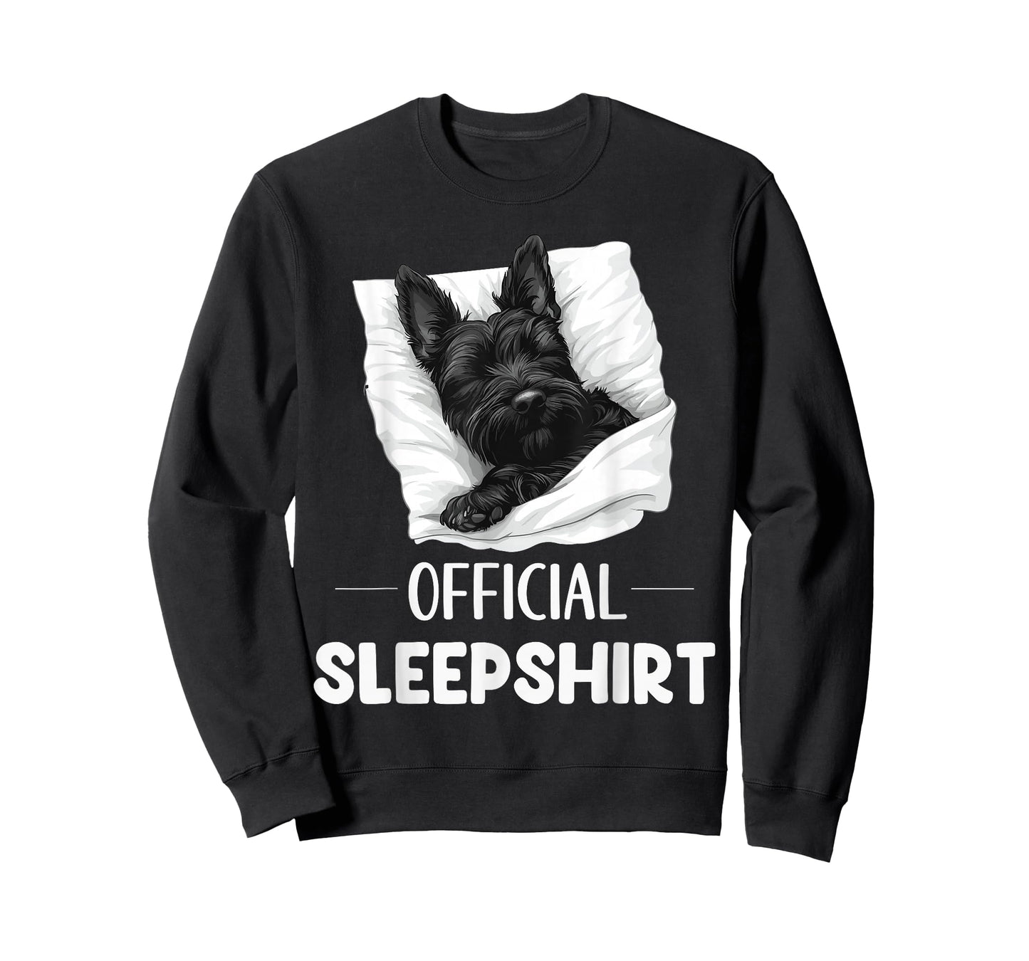 Official Scottish Terrier Sleepshirt Dog Lover Sleepwear T-Shirt