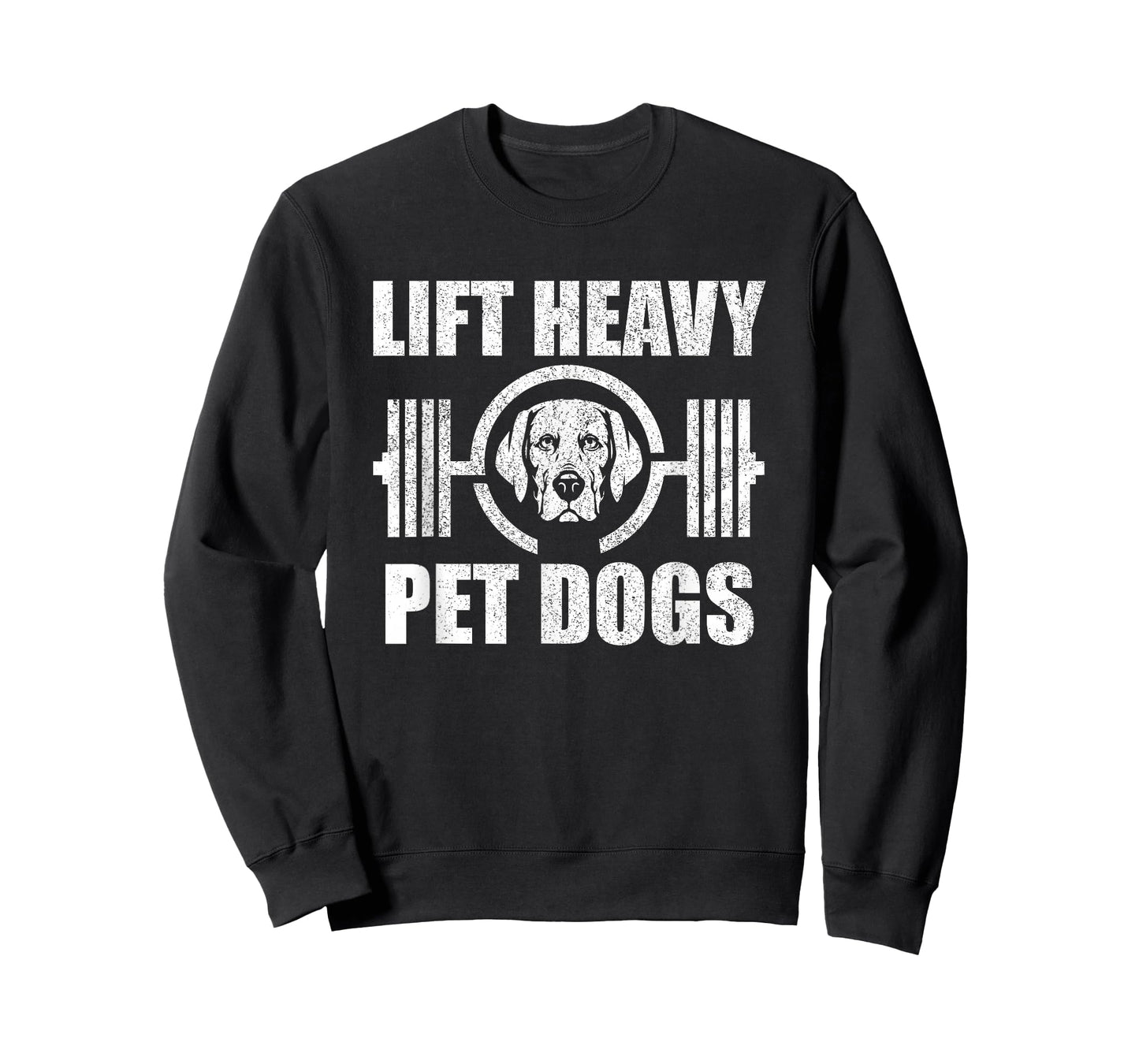 Lift Heavy Pet Dogs Bodybuilding Weightlifting Dog Lover T-Shirt