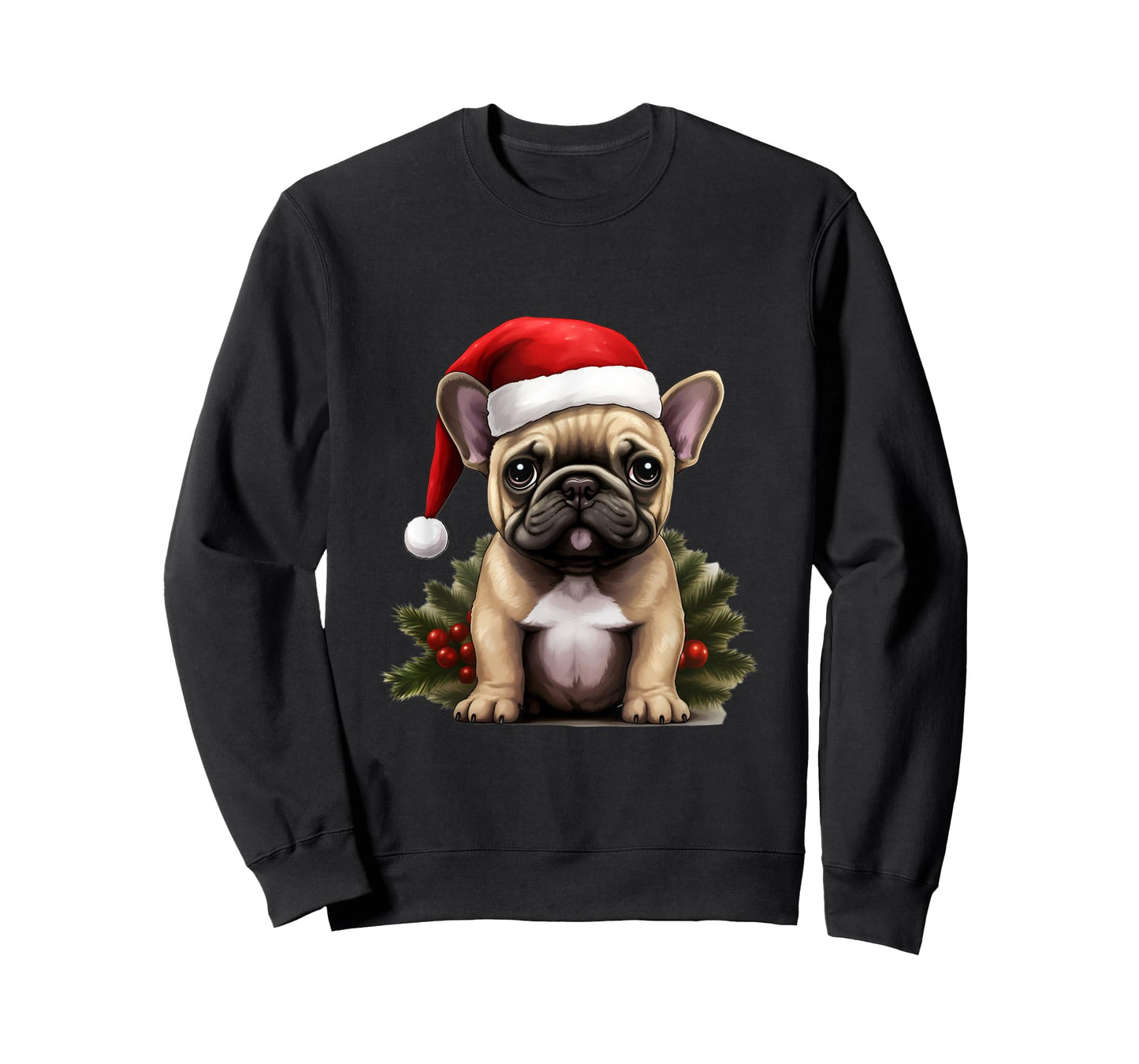 Christmas French Bulldog - French Bulldog Christmas Men Women Kids T-Shirt