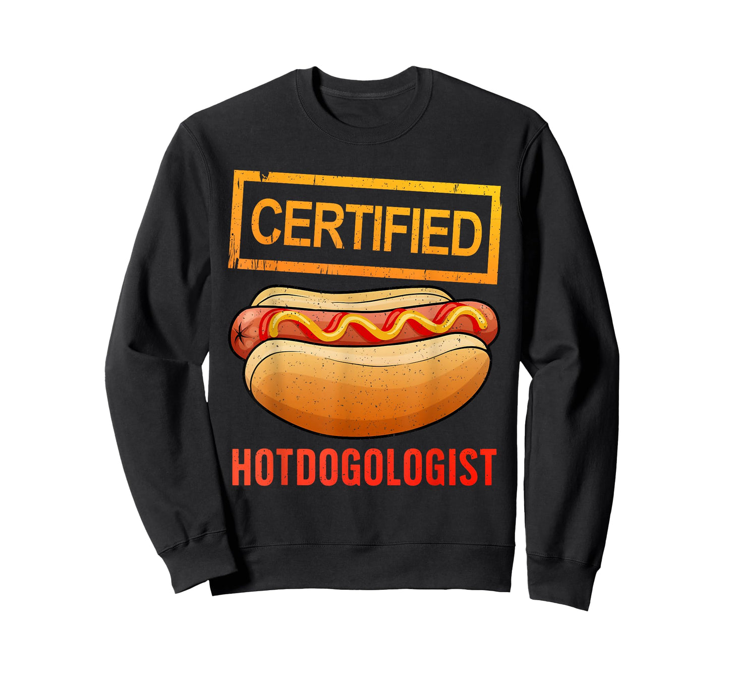 Cool Hotdog Outfit for Men Women Adult Hotdog Hot Dog Lover T-Shirt