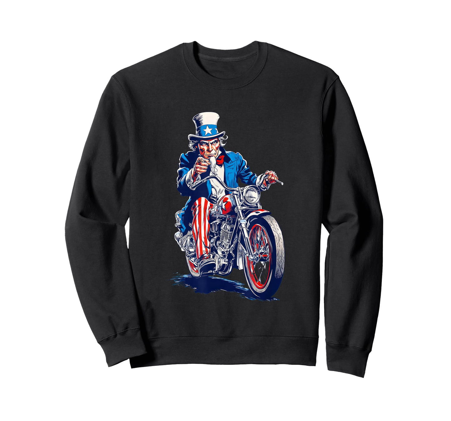 I Want You Motorcycle Graphic Costume T-Shirt