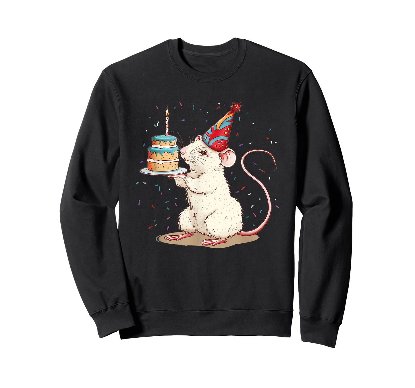 Happy Birthday Rat Costume for Rodents and Rats Lovers T-Shirt
