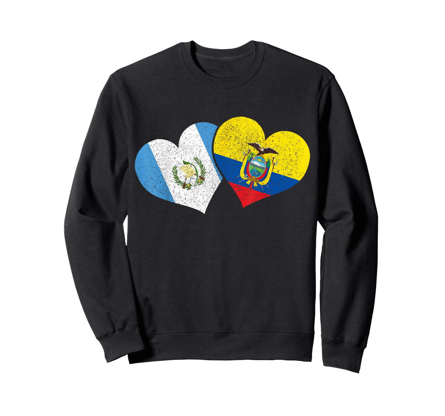 Guatemala Ecuador Ecuadorian Guatemalan Flag T-Shirt
