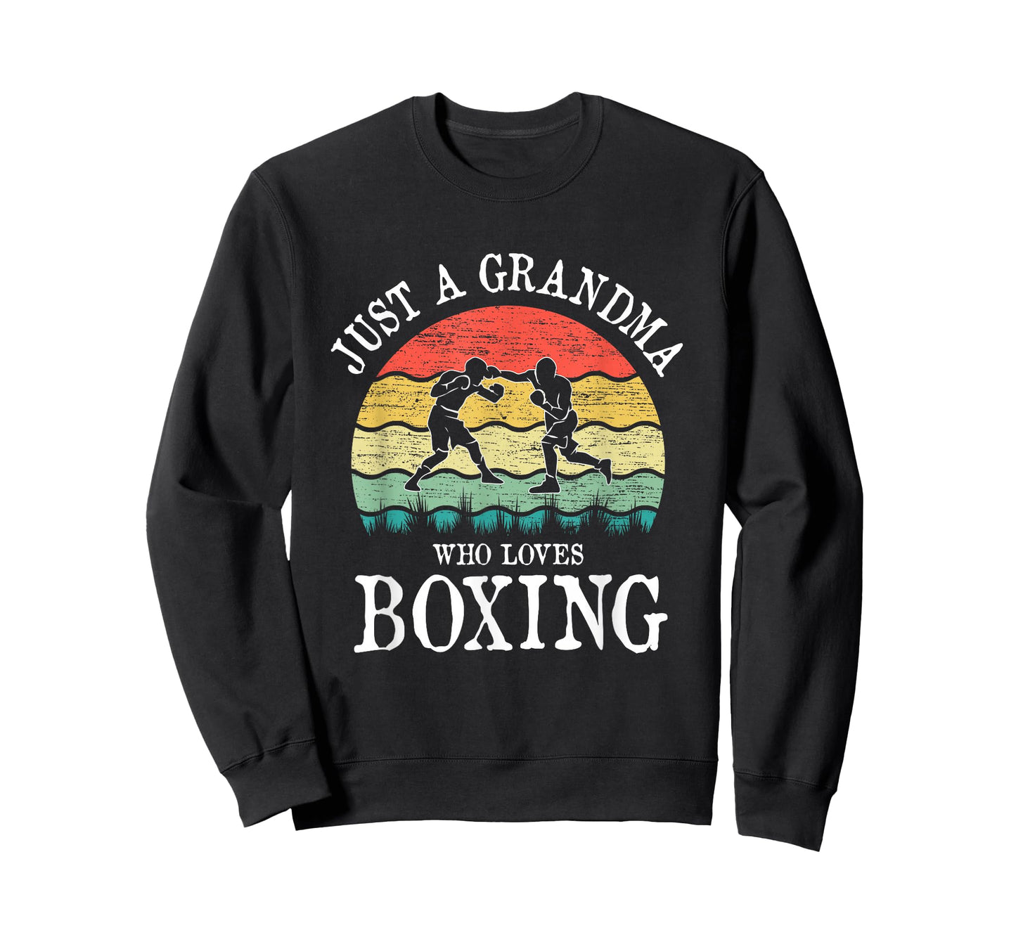 Just A Grandma Who Loves Boxing T-Shirt