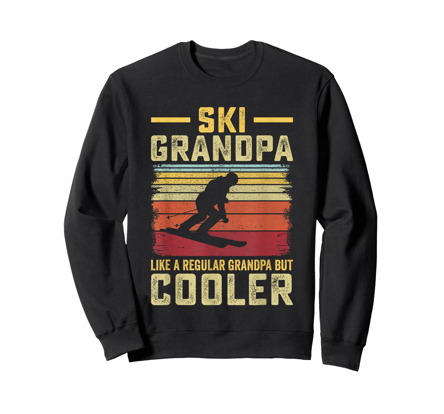 Father's Day - Ski Grandpa like a Regular Grandpa but Cooler T-Shirt