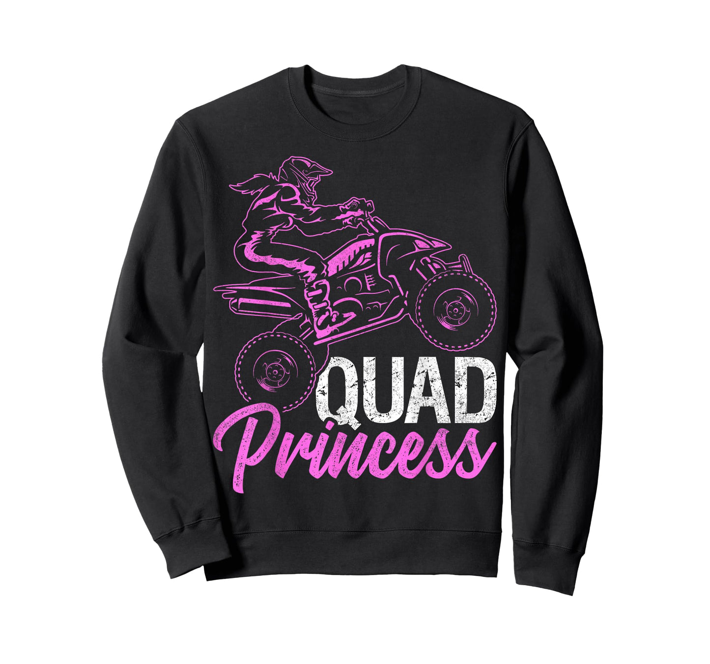 ATV 4 Wheeler Quad Princess Quad Offroad Mud MX Girls Gift T-Shirt