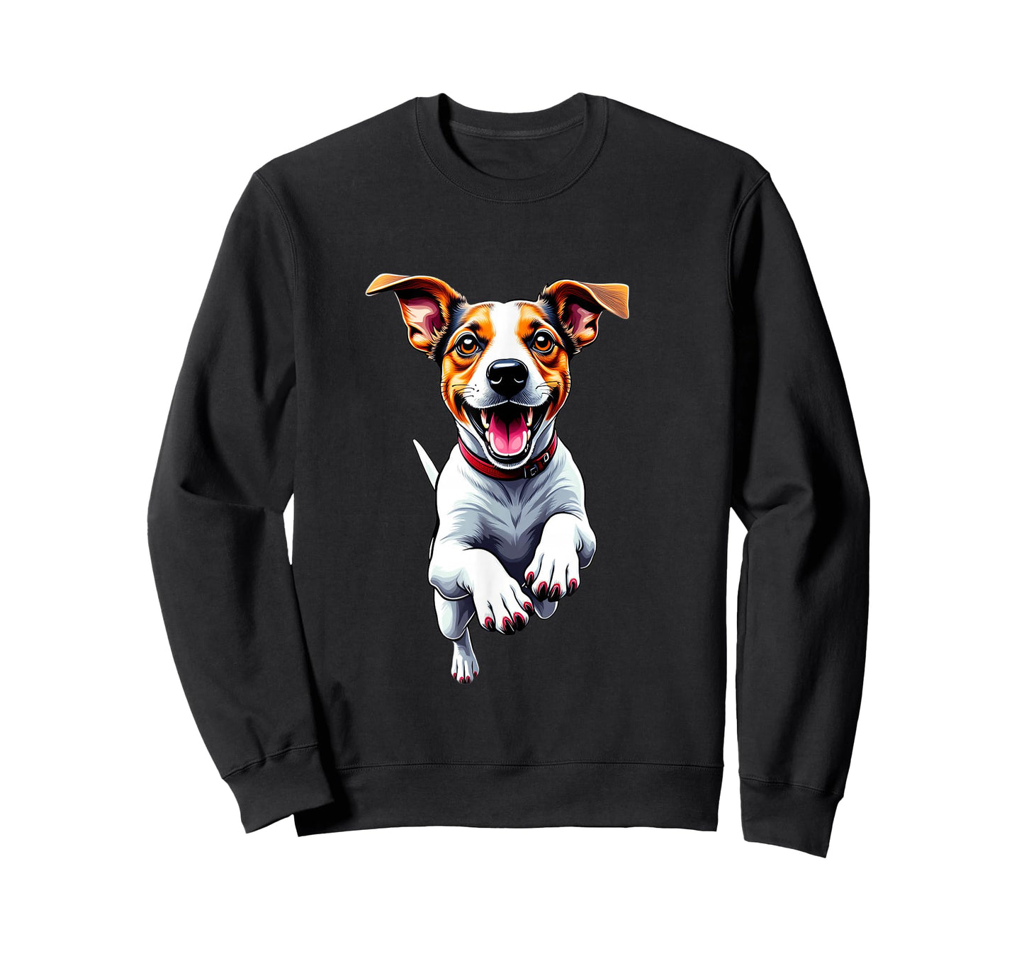 Jack Russell Dog Lovers Jumping Design Funny Jack Russell T-Shirt