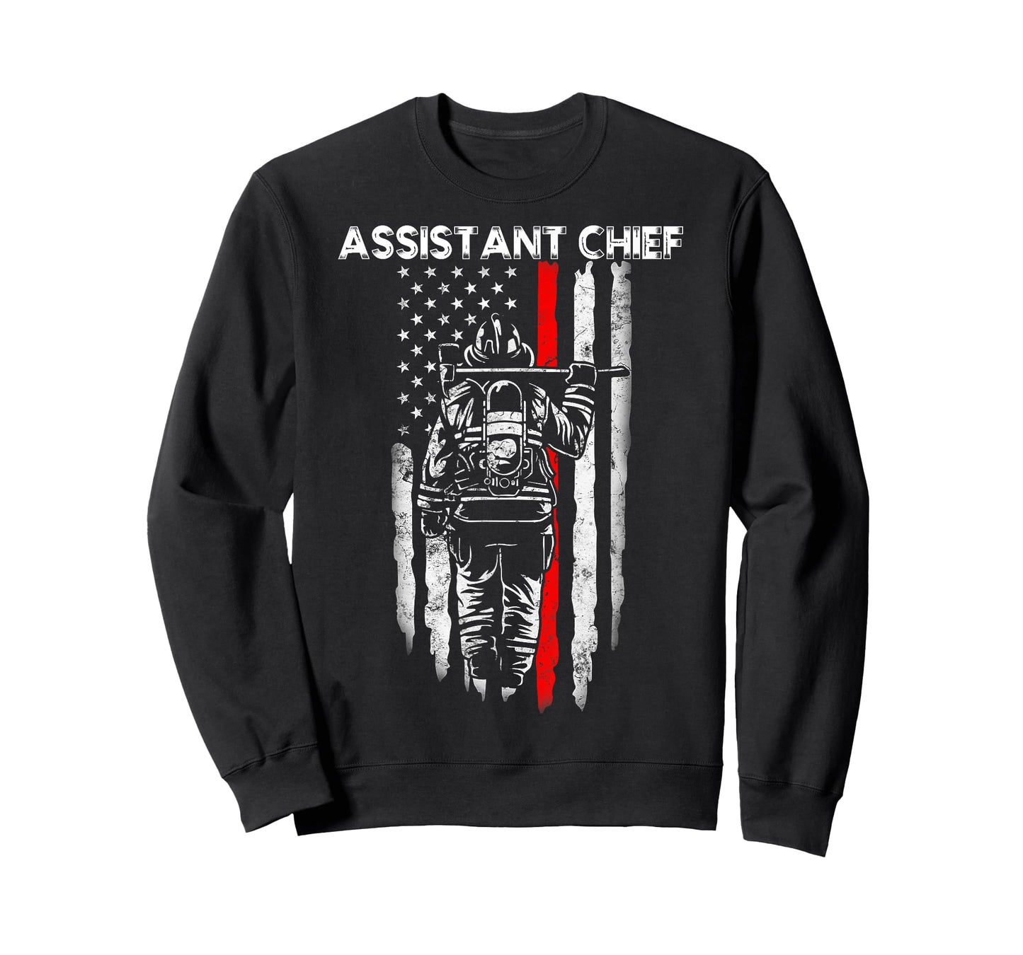 Assistant Fire Chief American flag gifts for Assistant Chief T-Shirt for Women Men