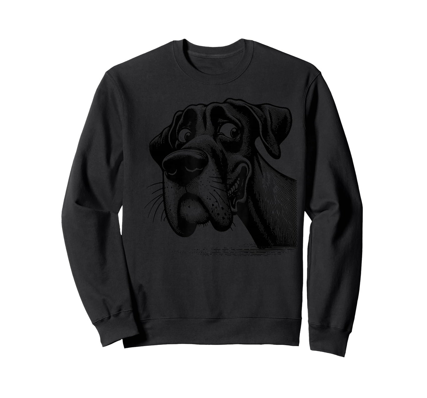 Goofy Giant Adorable Large Gentle Dog Lover Great Dane T-Shirt