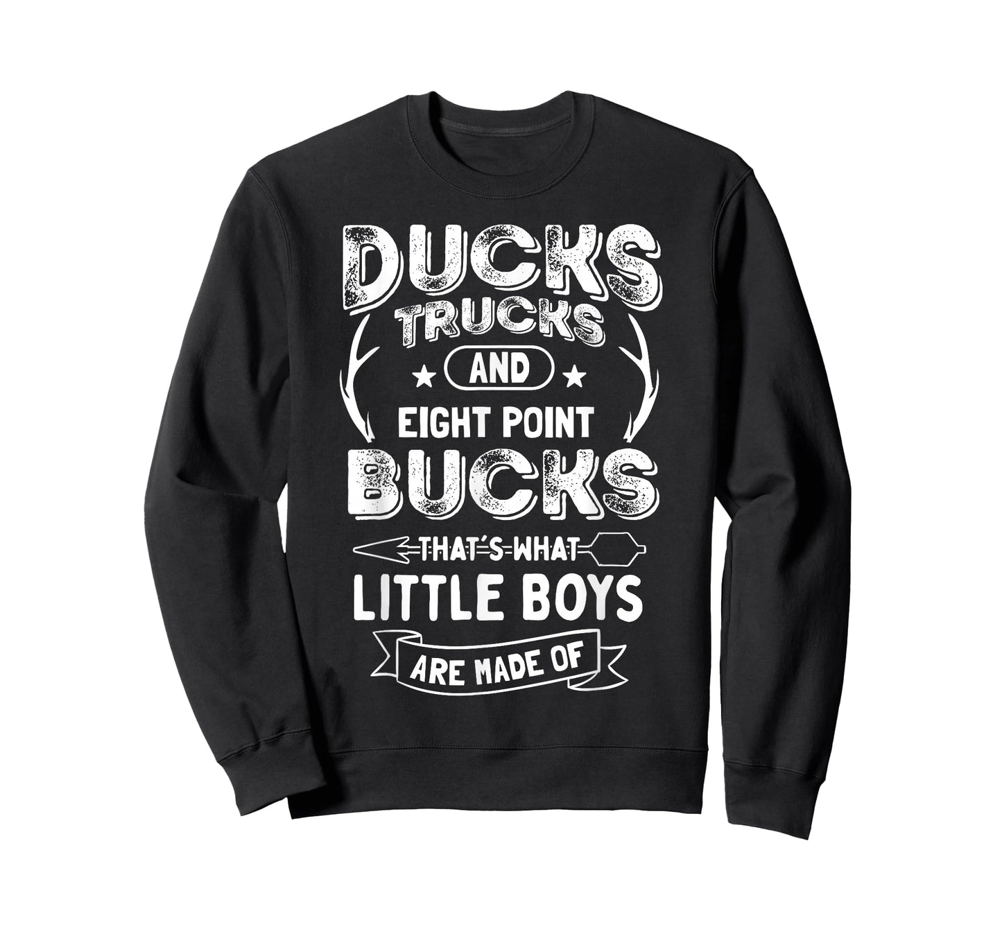 Youth Hunting Ducks trucks bucks Deer hunting funny T-Shirt