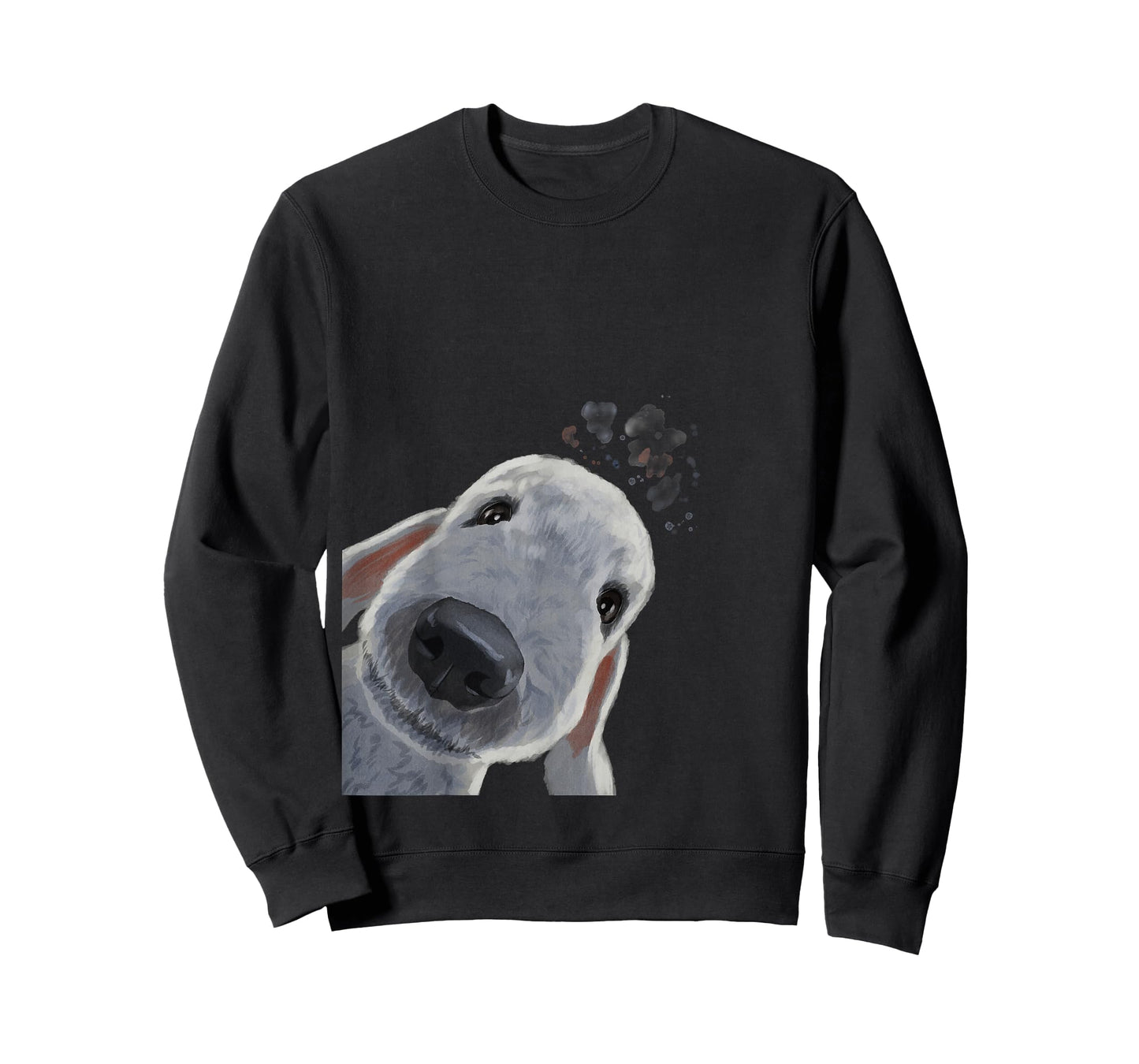 Funny Curious Dog Bedlington Terrier T-Shirt