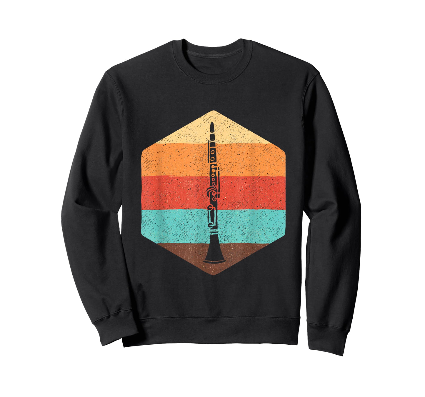 Retro Clarinet - Clarinetist Music Lover Woodwind T-Shirt