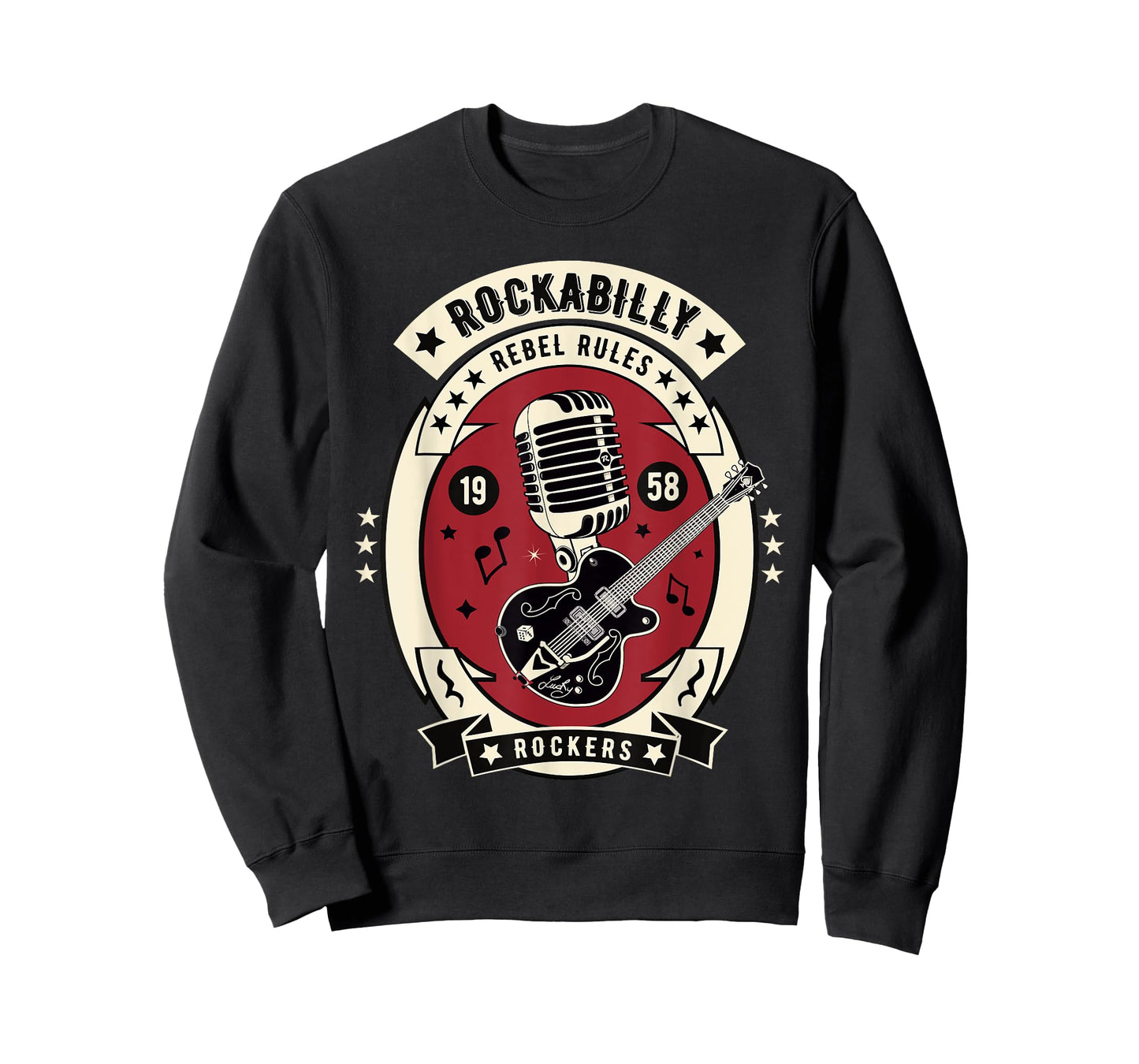 Rockabilly Clothing For Men Women Retro 50s Rocker Tshirt
